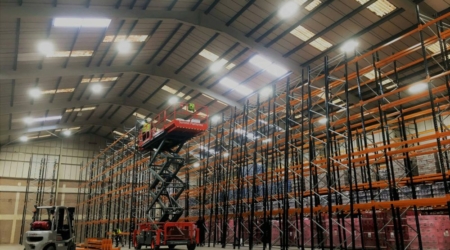 racking new warehouse